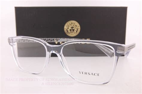 versace clear glasses frames|official versace eyeglass frames.